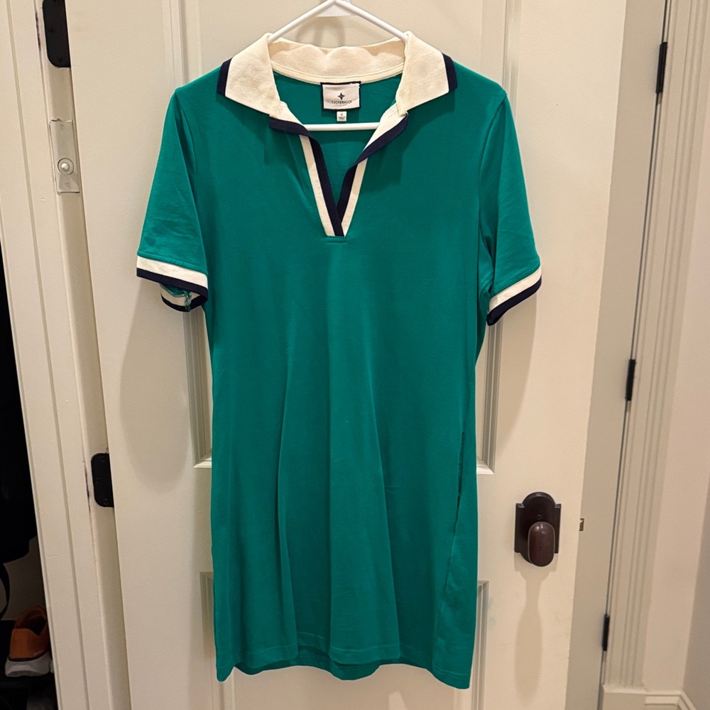 Tuckernuck Green Polo Hutton Dress